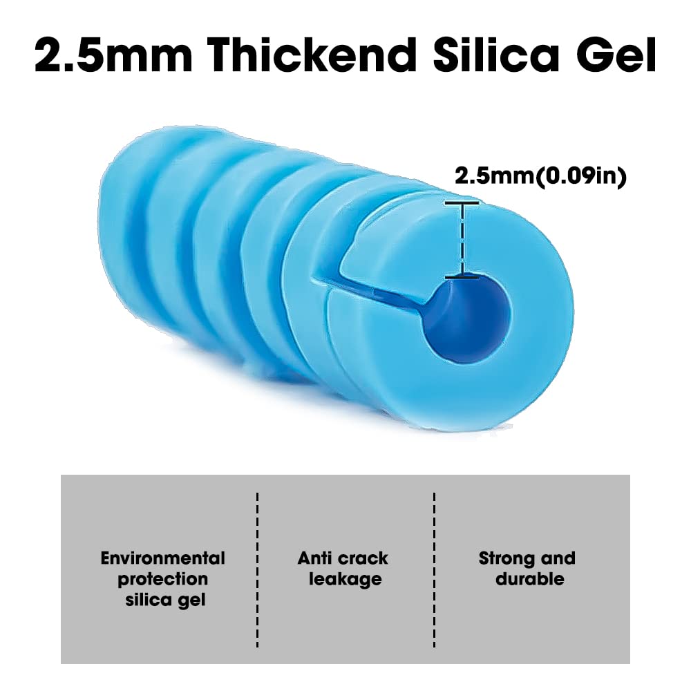 Flexible Silicone cable protectors