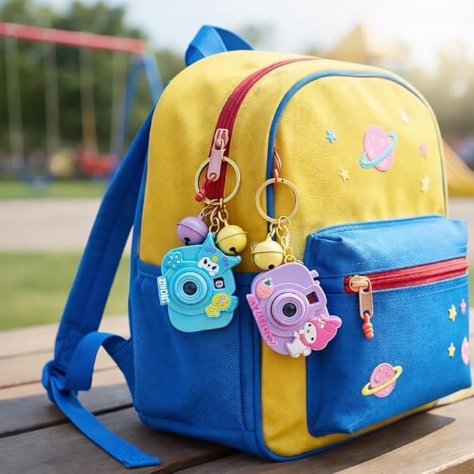 Mini Cartoon Projector Camera Keychain Toy for Kids(ASSORTED)