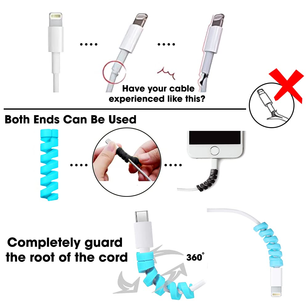 Flexible Silicone cable protectors