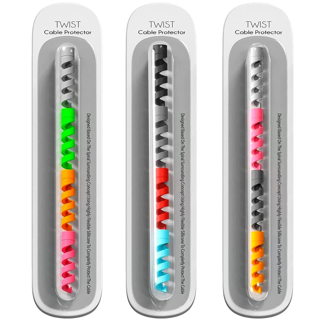 Flexible Silicone cable protectors